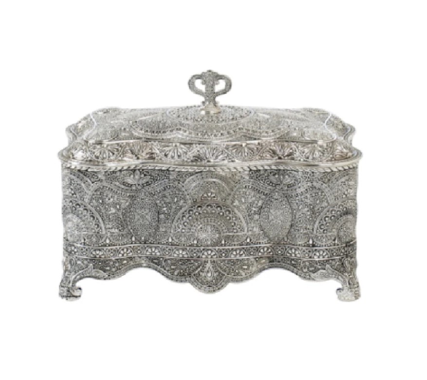 jewellery boxes toronto silver pattern 1