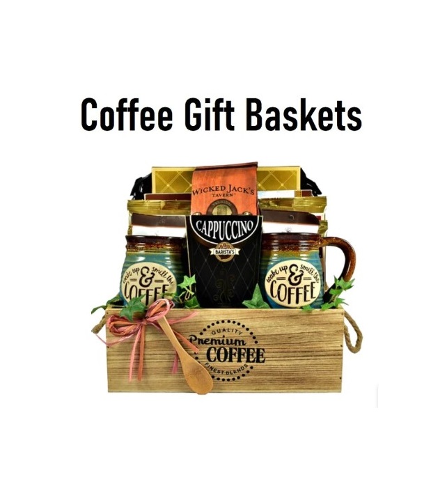 coffee gift baskets 4 sizes