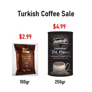 turkish coffee sale